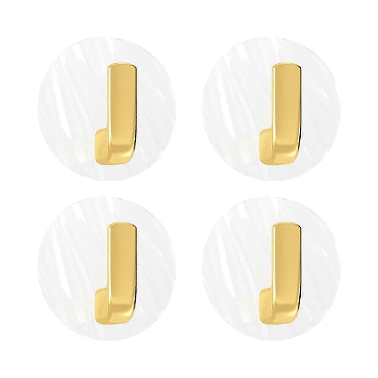 Light luxury free perforated transparent hook strong viscose hangers wall hanging traceless hook