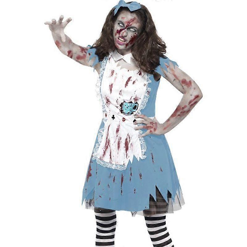 Zombie Tea Party Costume Kids Blue