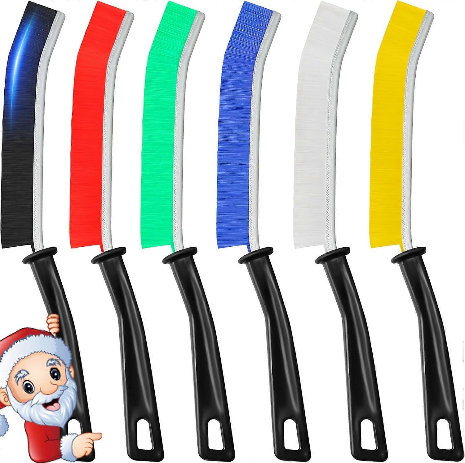 Multifunctional Hard Bristle Cleaning Brushes for Narrow Spaces