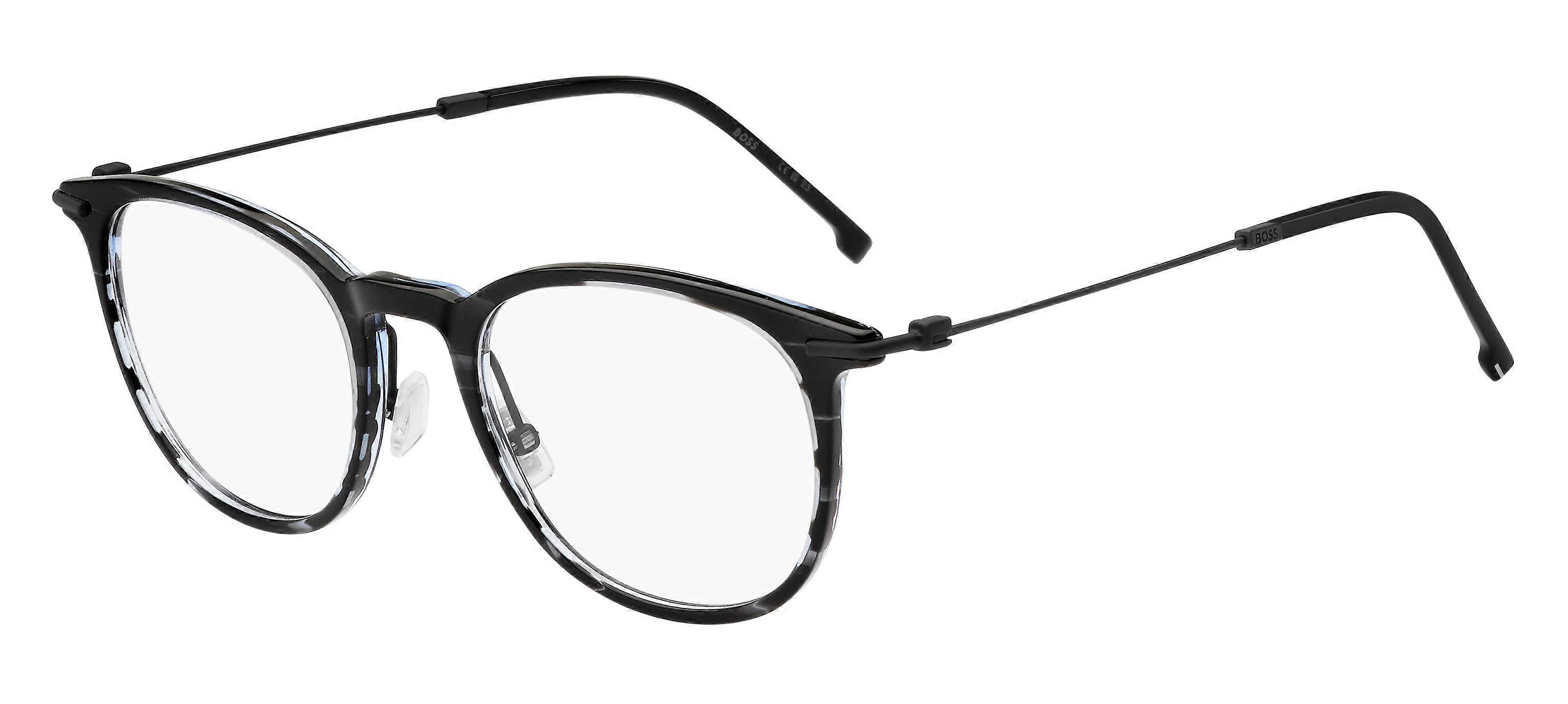 Eyewear Frames HUGO BOSS BOSS 1483 2DB STRIPED GREY BLACK 50/20/145 MAN