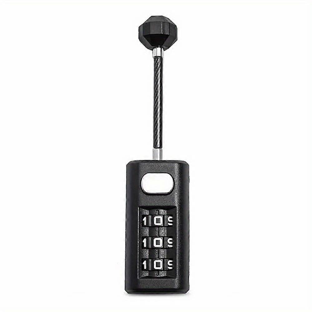 Mini Lock Resettable Coded Lock Backpack Zipper Lock Luggage Padlock Dormitory Cabinet Lock 3 Digit Password Lock