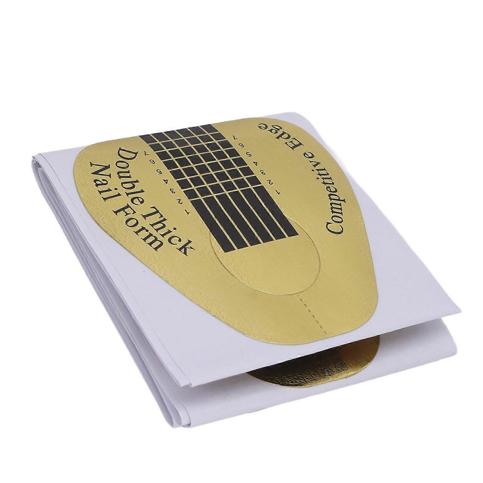 100pcs Self-Adhesive Nail Form Guide Stickers: Essential Tips for Perfect Nail Extensions