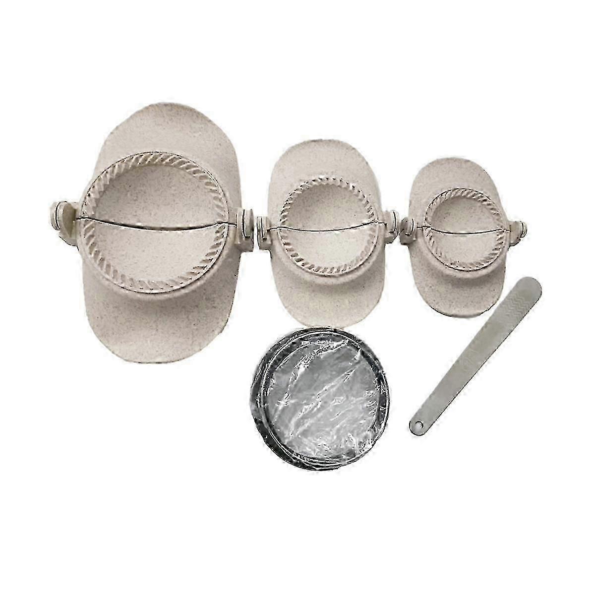 Dumpling Maker, Empanadas Press Mold Maker Set With Dough Cutter And Stuffing Spoon, Empanada Molds