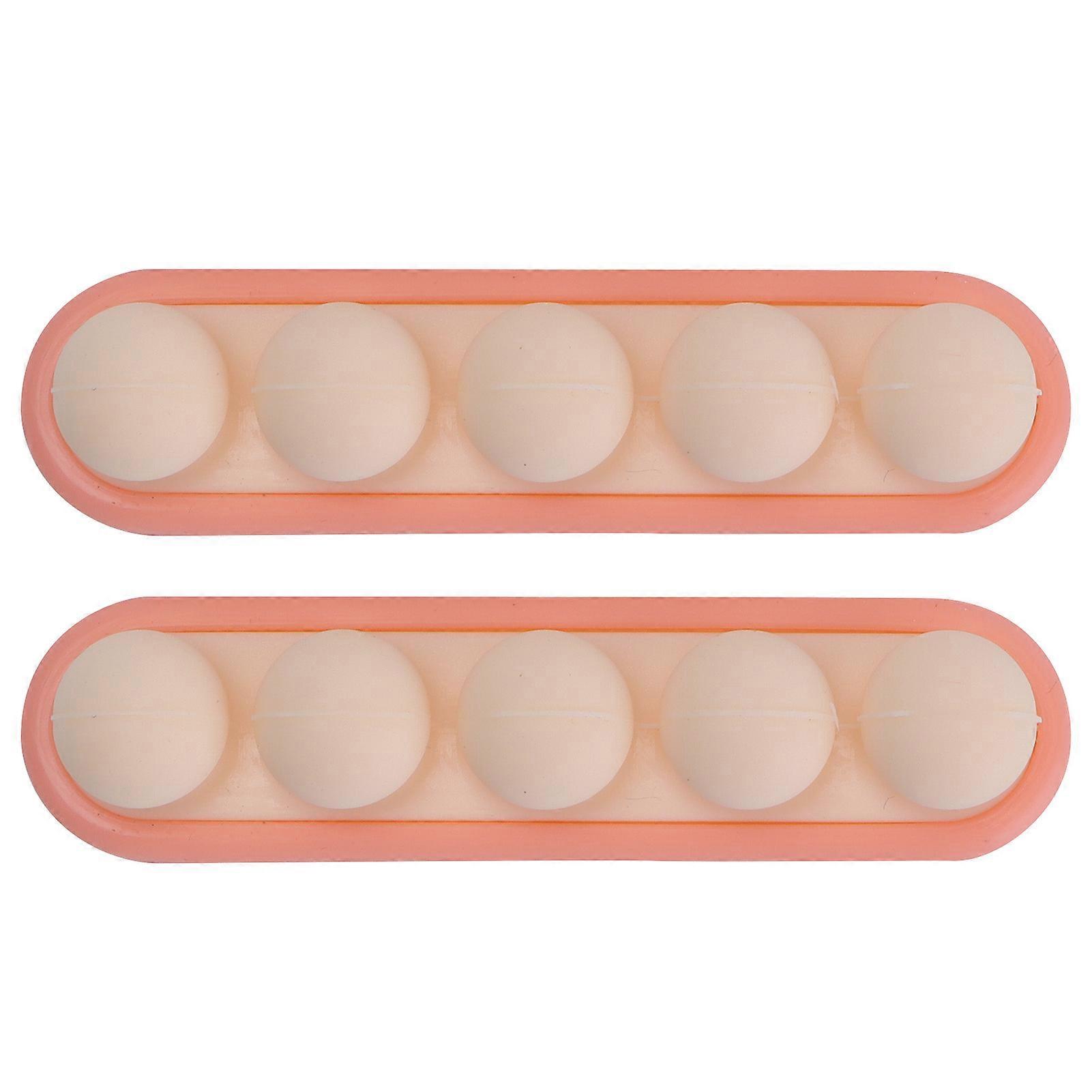 2 Packs Desktop Silicone Cable Organizer Self-Adhesive Cable Storage Winder