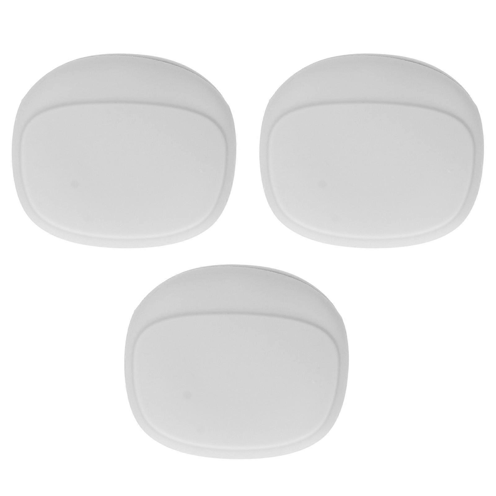 3PCS Grey Silicone Earbud Case - Portable Mini Storage Pouch for Travel, Home & More
