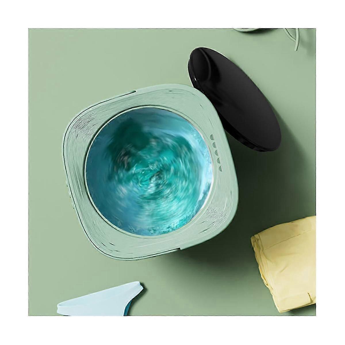 Portable Washing Machine 6.5l High Capacity Washer Half Automatic Wash Foldable Washing Machine Tra