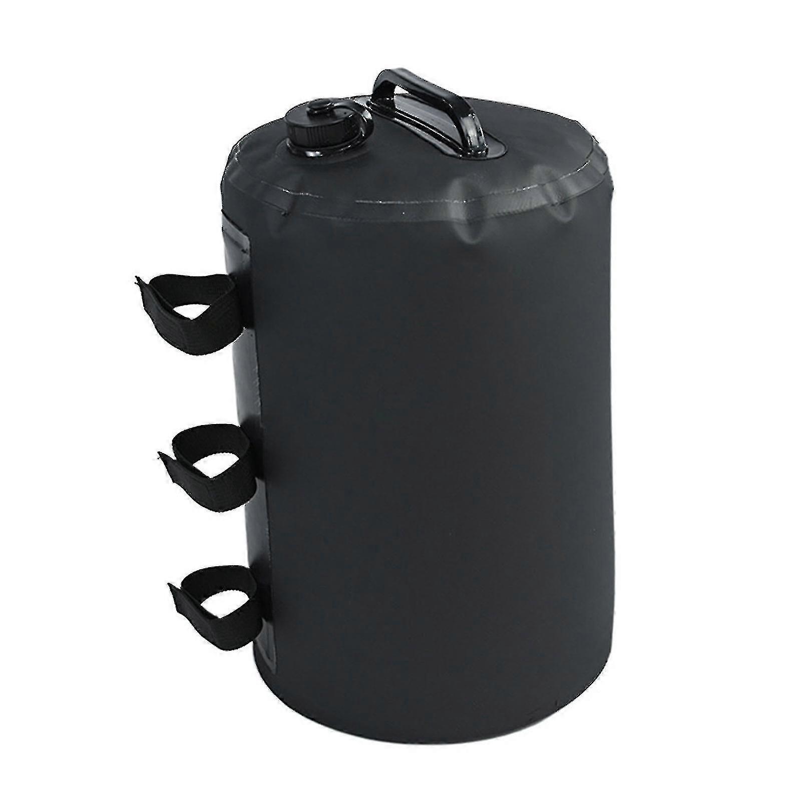 Poids pour auvent d'eau, poids pour tente, poids d'eau robuste de 10 L/20 L pour tentes, poids de pied portables pour auvent escamotable, tente, gazebo, abri
