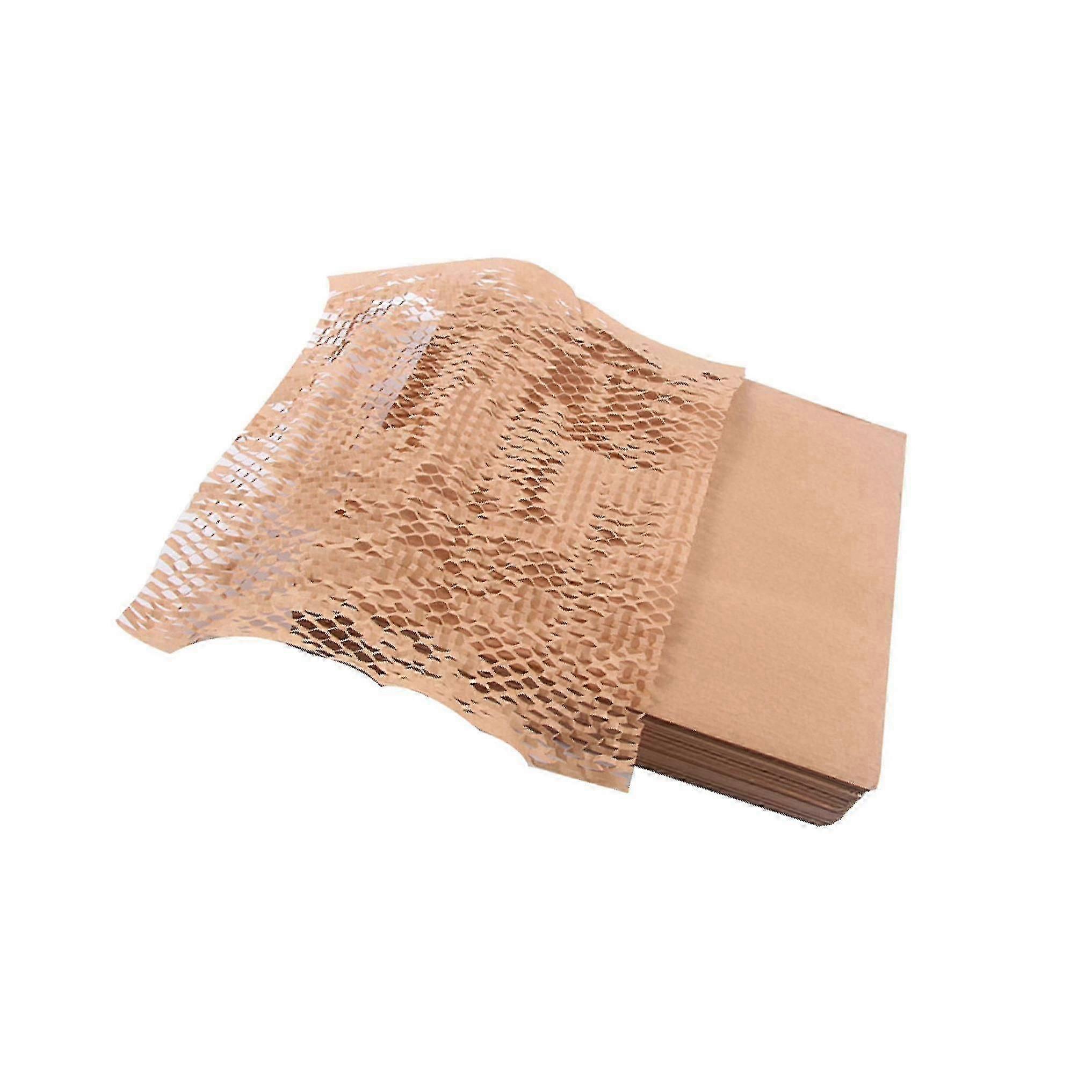 100 قطعة ورق كرافت لتغليف توسيد قرص العسل للهدايا التعبئة والانتقال