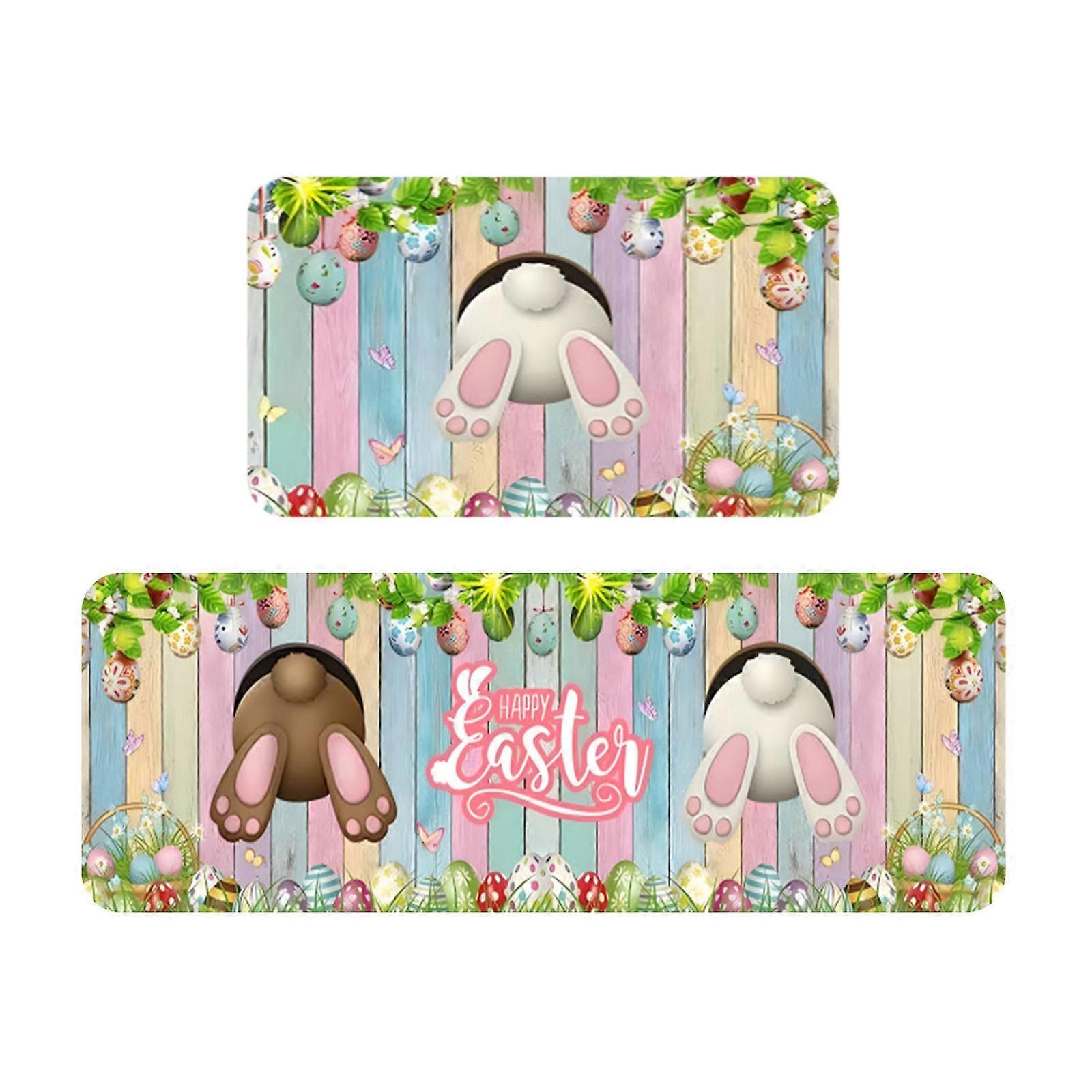 Covor de Paște Covor tematic Non Slip Door Mat Absorbant Baie Porch Mat