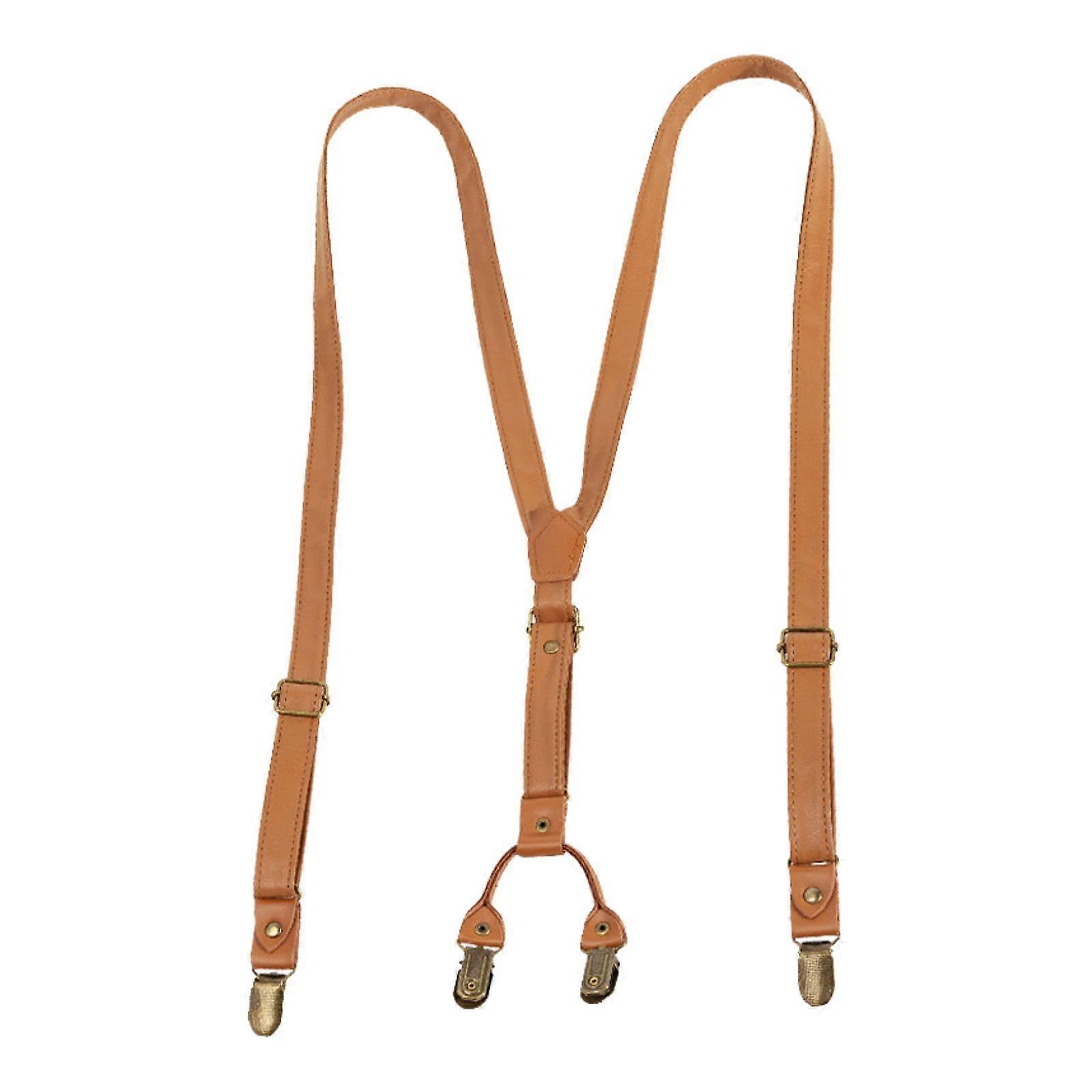 Y Back Suspenders Adjustable Elastic for Groomsmen Formal Events Business