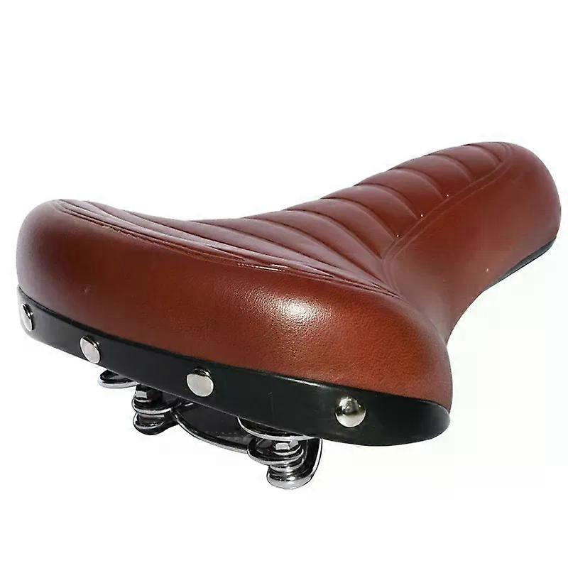 Comfortale Road Vintage Bicycle Saddle for Men Women Mountain