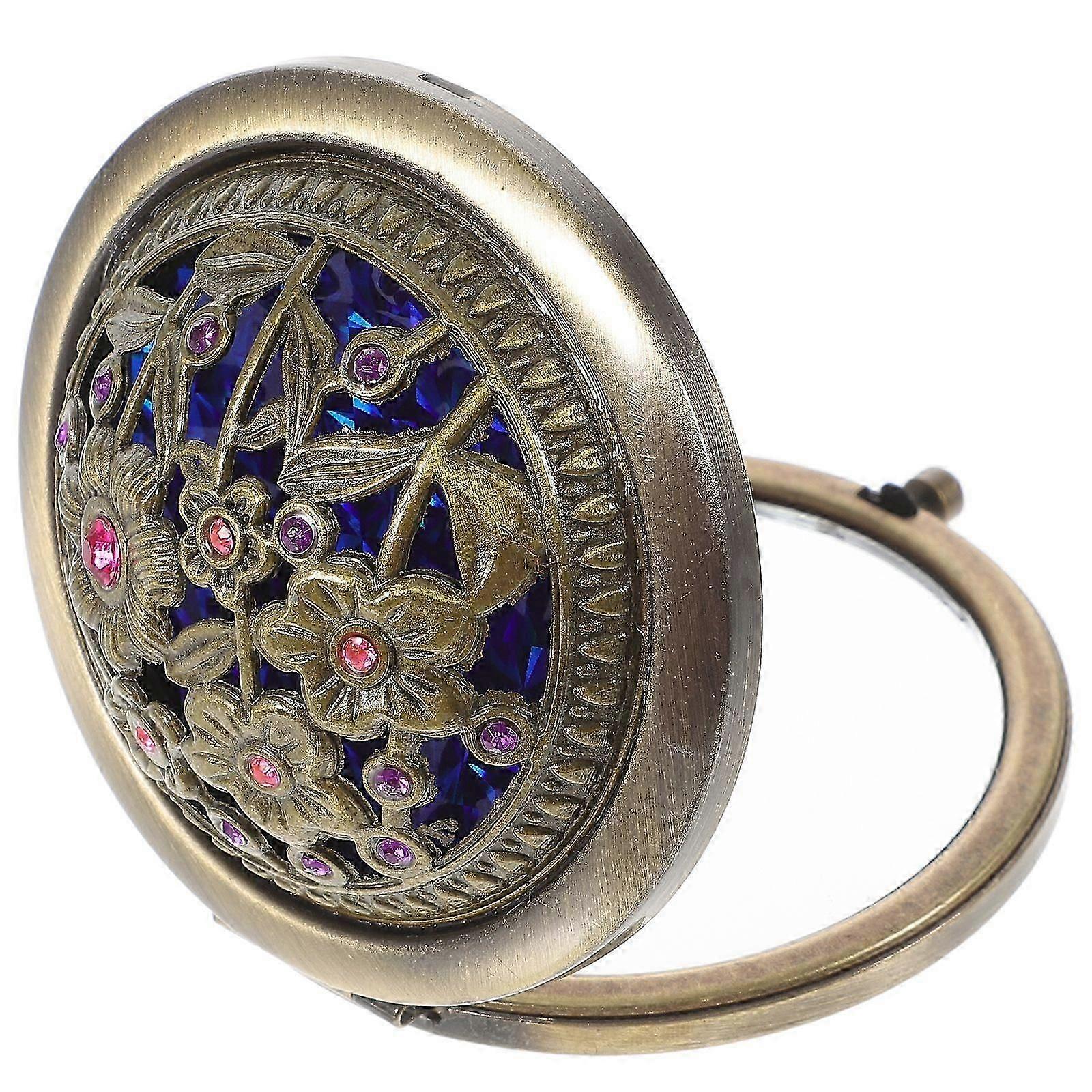 Mini Round Double-sided Folding Cosmetic Makeup Purse Mirror Pocket Mirror