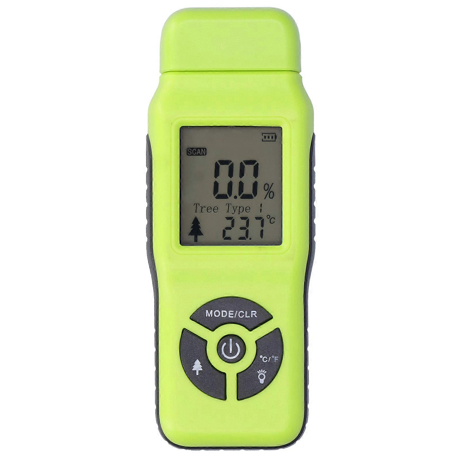 Digital Moisture Tester Hand-Held LCD Wood Timber Humidity Detector for Home Improvement and Construction Projects