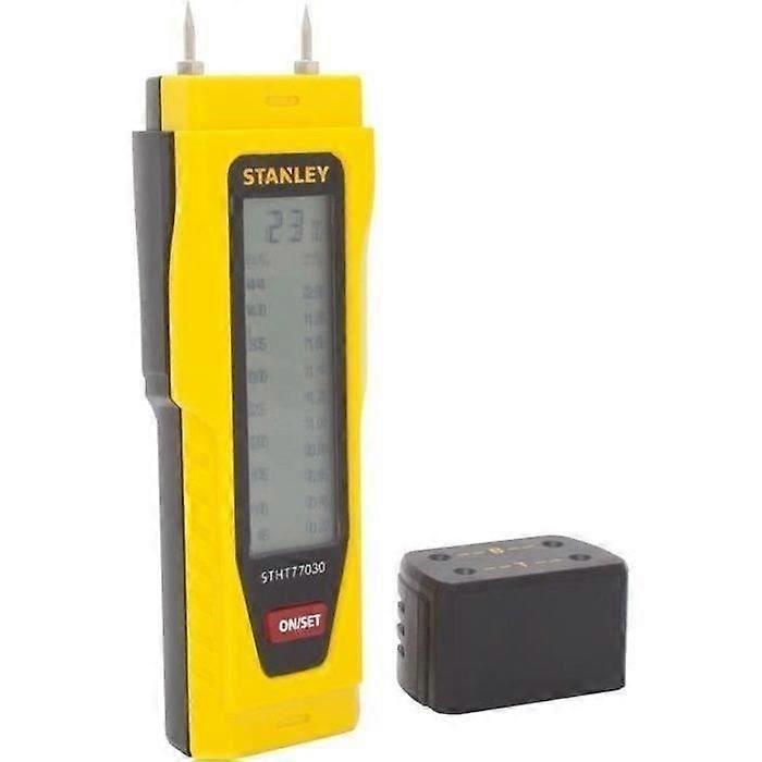 STANLEY humidity tester - Double unit of measurement - Measures humidity in wood and buildings