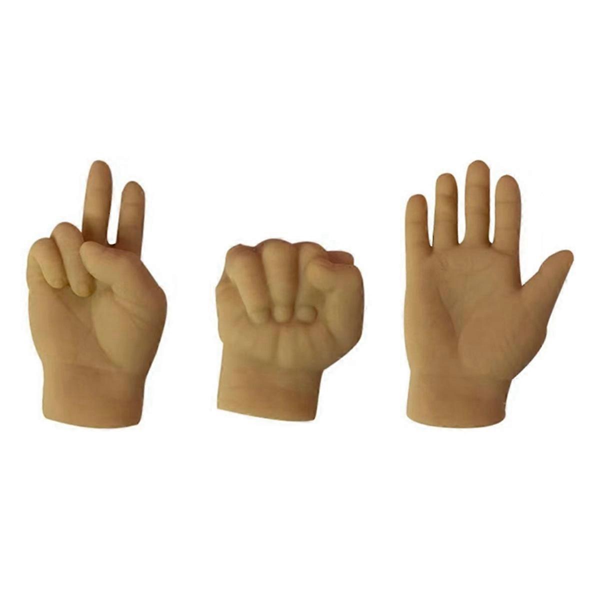 3Pcs Gloves Toy for Cats and Puppy, Stretchable Rubber Hands Cat Toy