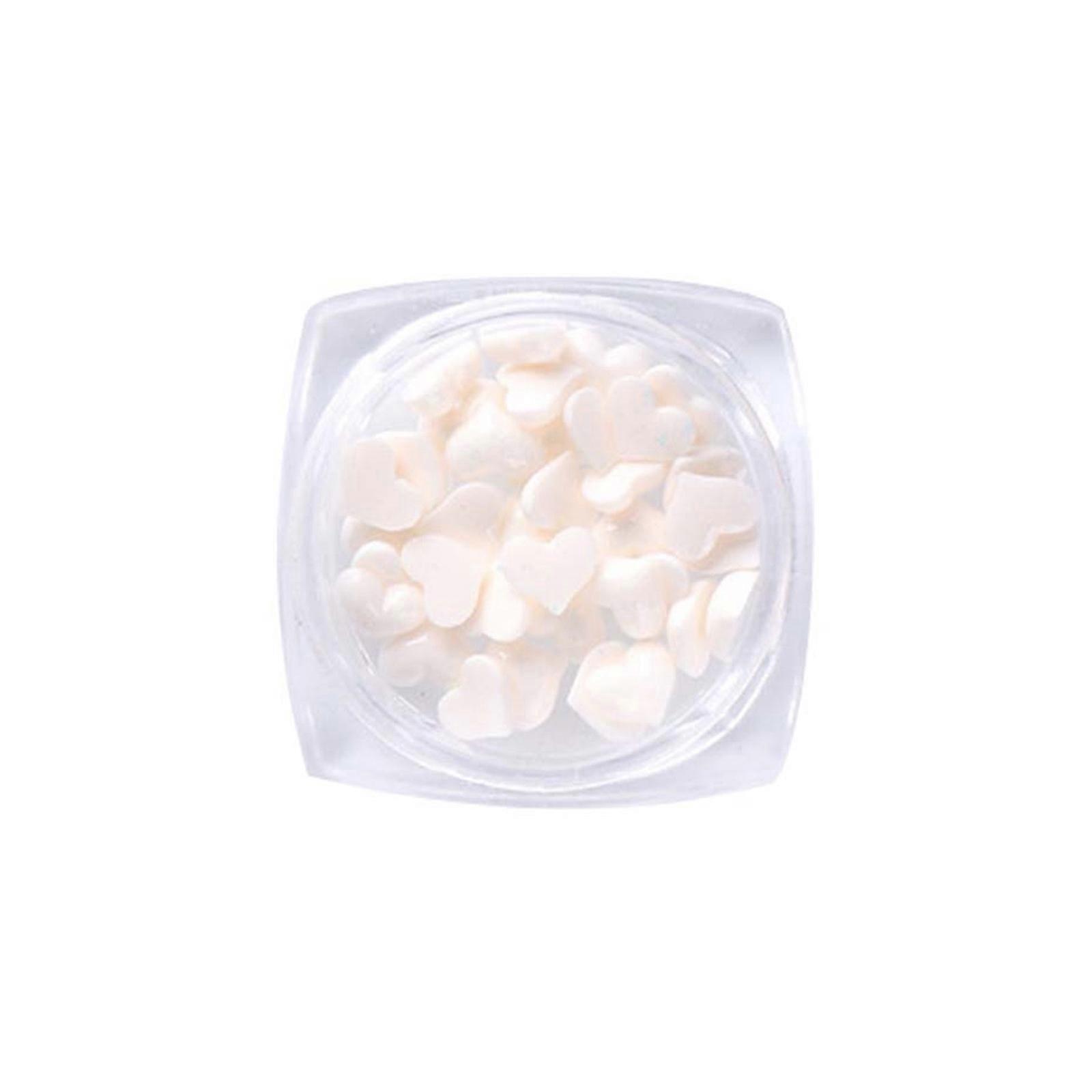 Sunlight Color Nail Resin Three-dimensional Heart Shape Nail Art Accessories PUW4800