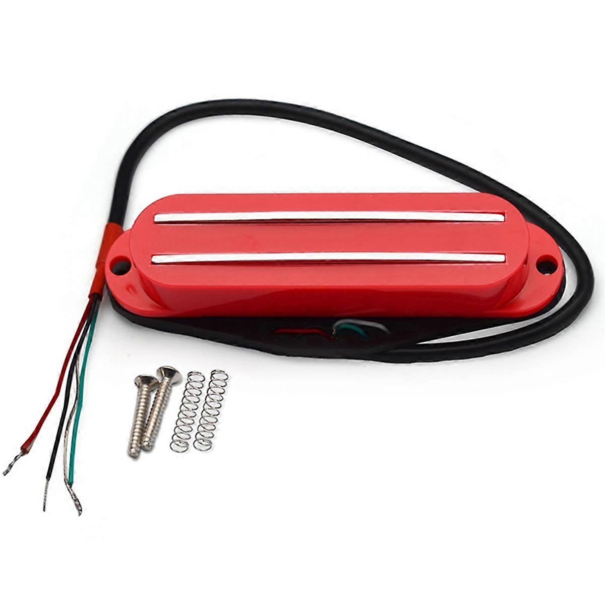 Red Humbuckers Single Coil Pickups Humbuckers For Electric Guitar