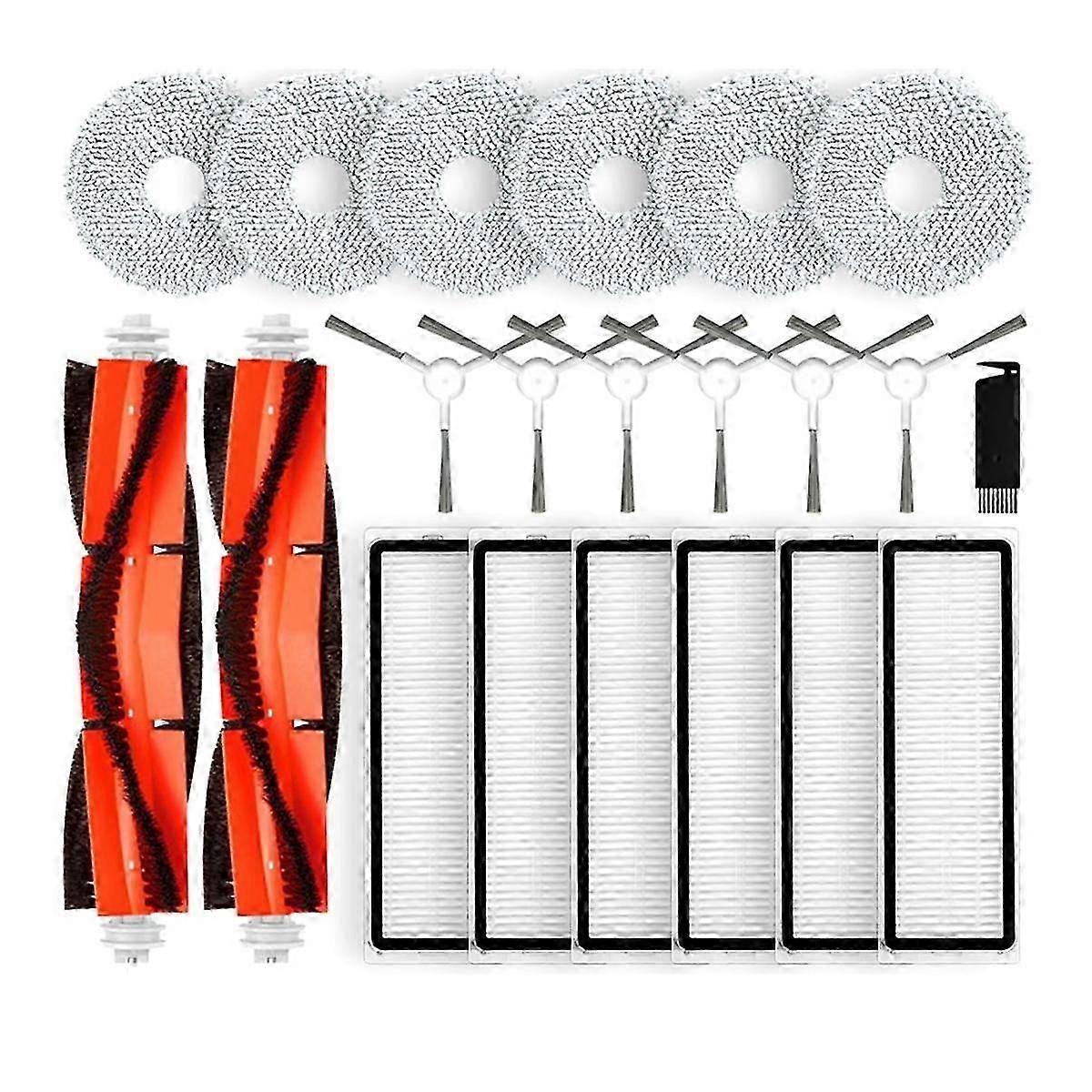 For Robot Vacuum S10+ / S10 Plus Spare Parts Accessories Main Side Brush Hepa Filter Mop Rag Cloth