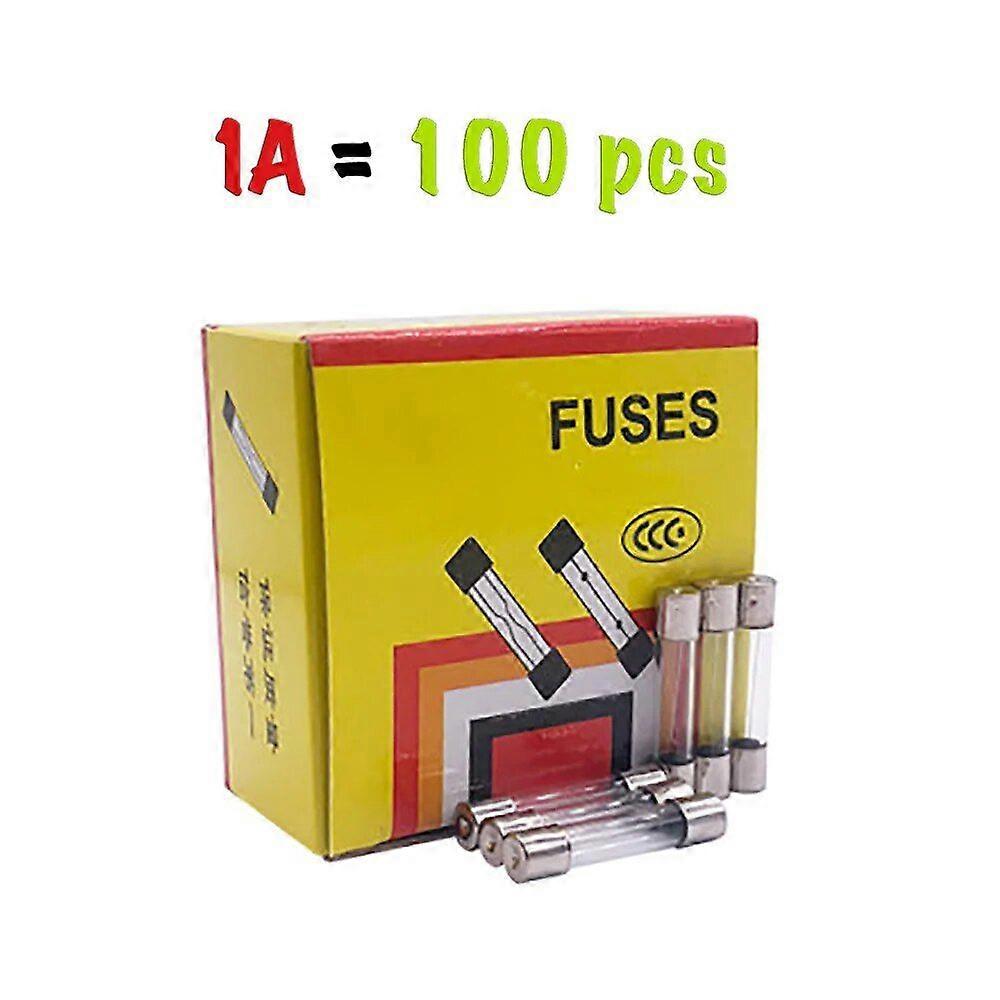 Fuse glass fuse 5x20mm V (0.2A/0.5A/1A/2A/3A/5A/8A/10A/15A/ 20A) 100 pieces/set