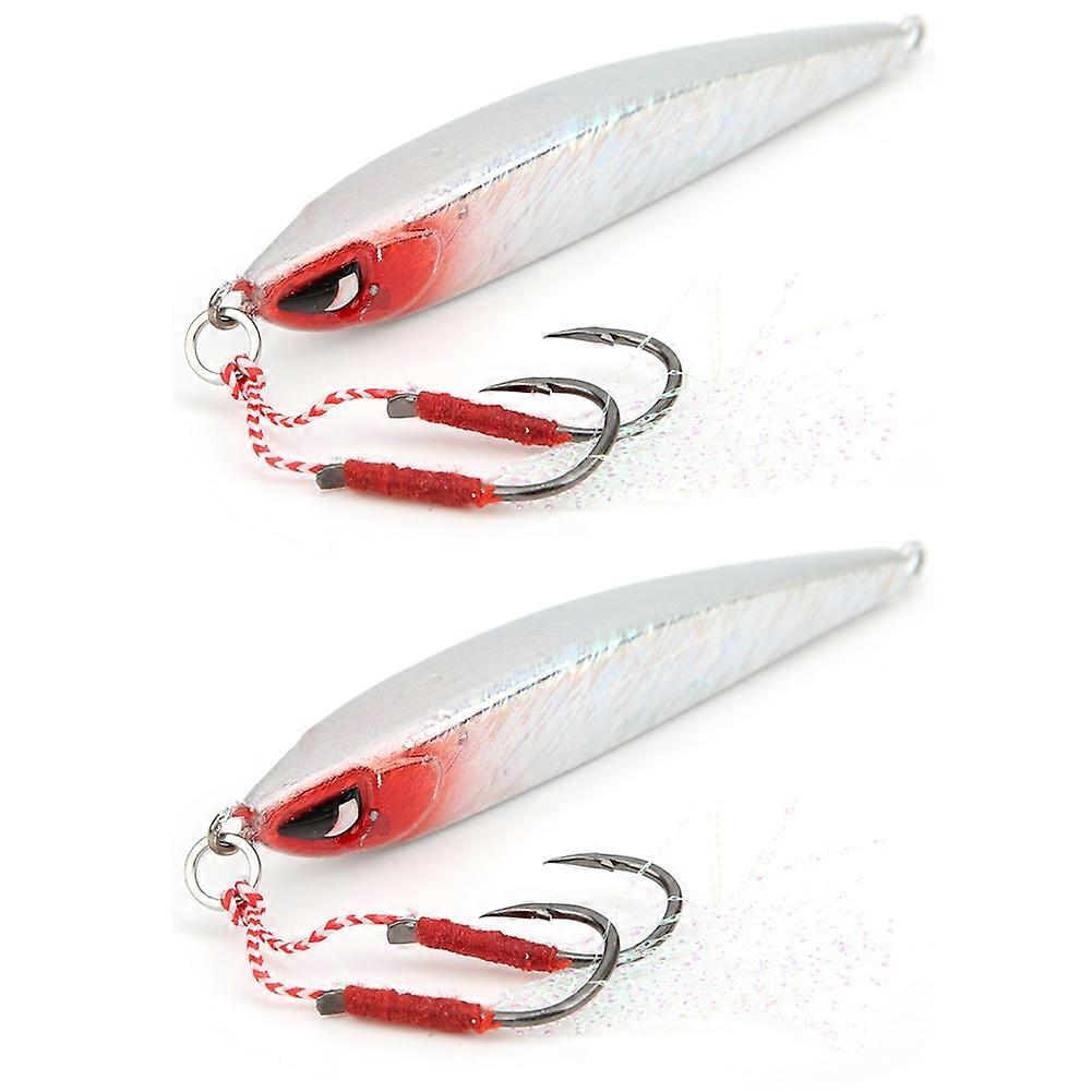 1PCS Seefischen Eisenplatte Köder 80g Metall künstliche Simulation Auge Köder Zubehör