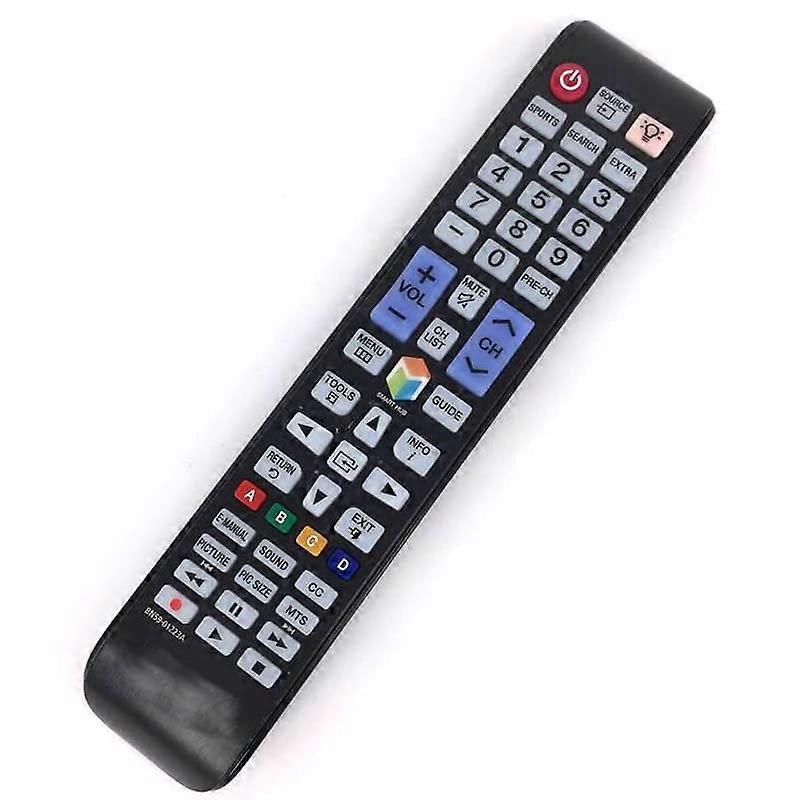 IR Remote Control BN59-01223A for Samsung Smart LED LCD TV Models J550D UN48JU6500 JS7000 J6300 UN40JU6500 Black Color