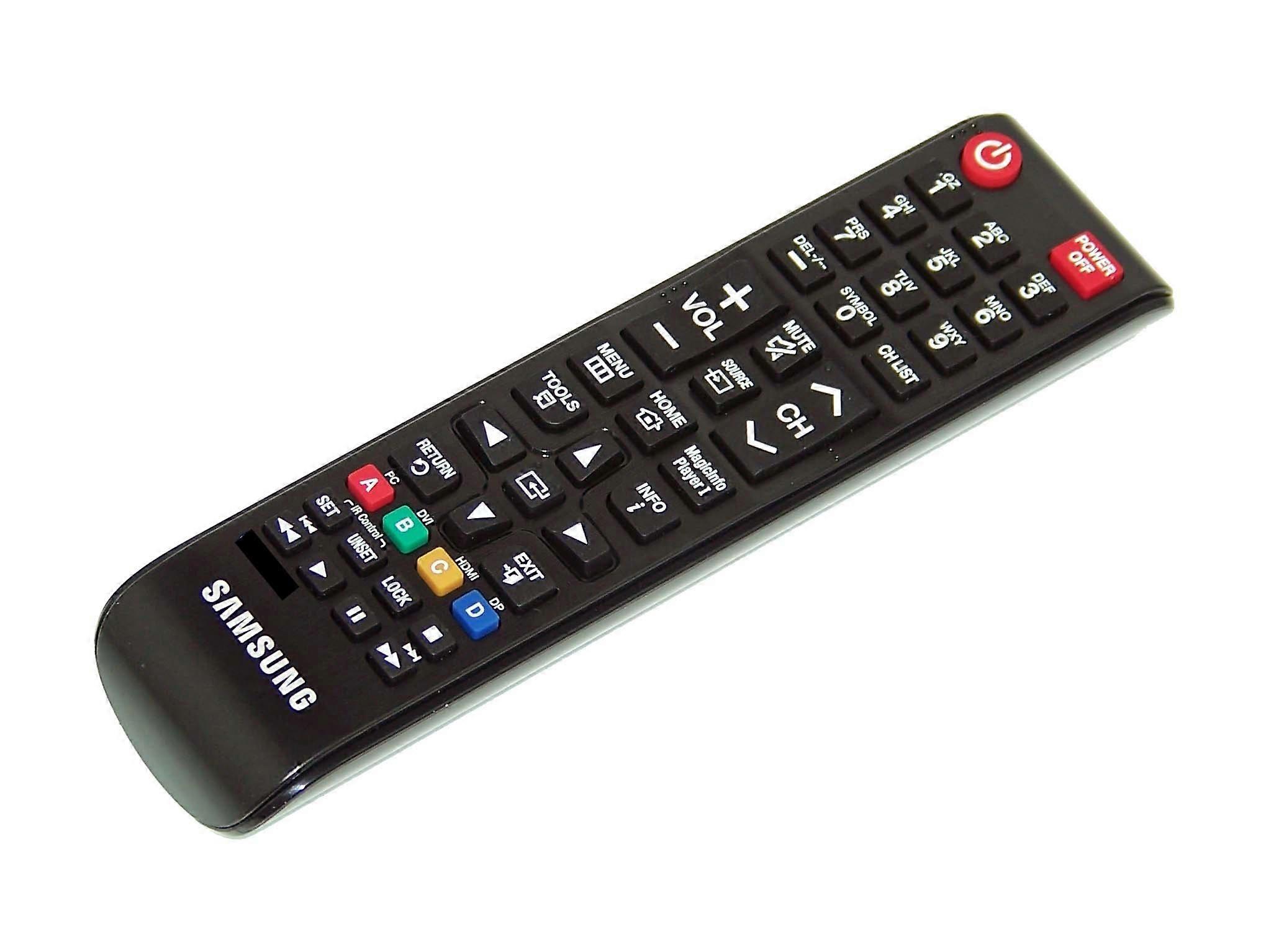 OEM Remote Control for LH32DMDPLGA/ZA, LH75EMEPLGC/GO, LH48DCEPLGA/GO, LH46OHDPKBC/GO - Compatible Replacement Remote