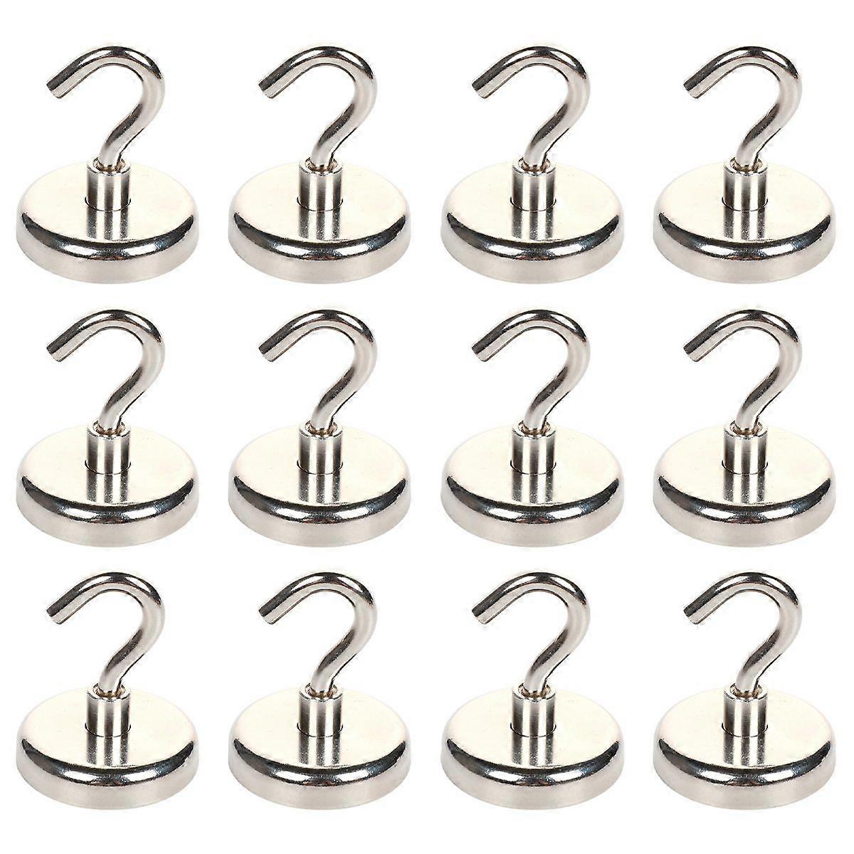 Magnetic Hooks for Kitchen, Bathroom, Office, and More