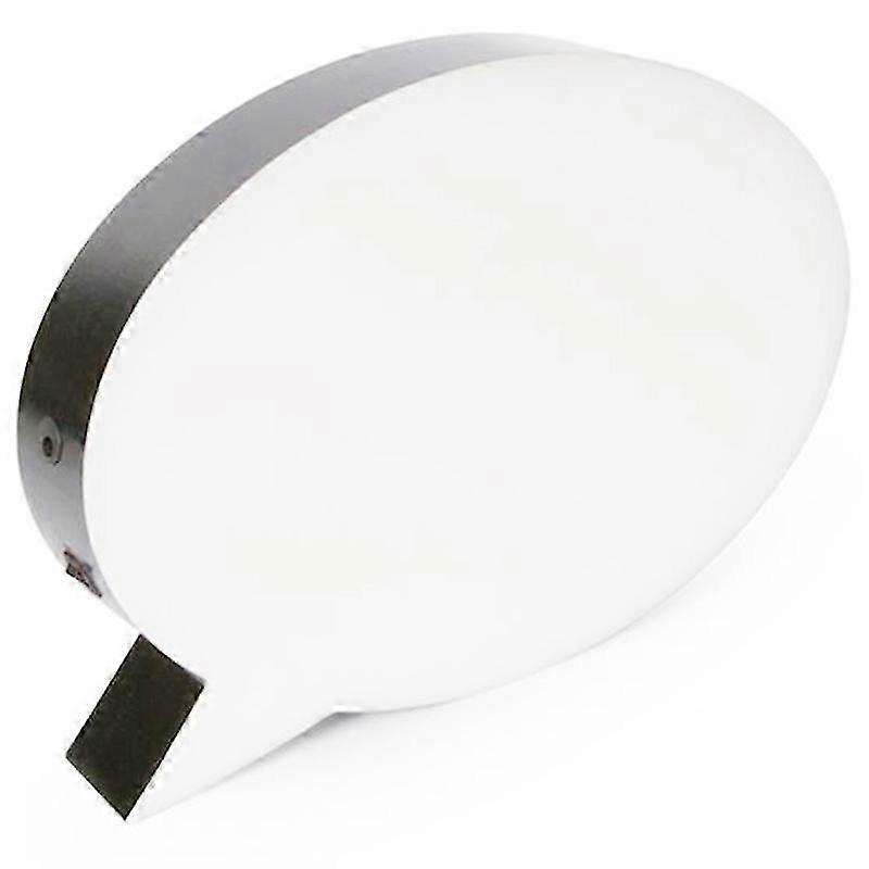 LED Message Handwriting Light Box with Speech Bubble Shape and Writing Board Including 1 Pen for Birthday Celebration