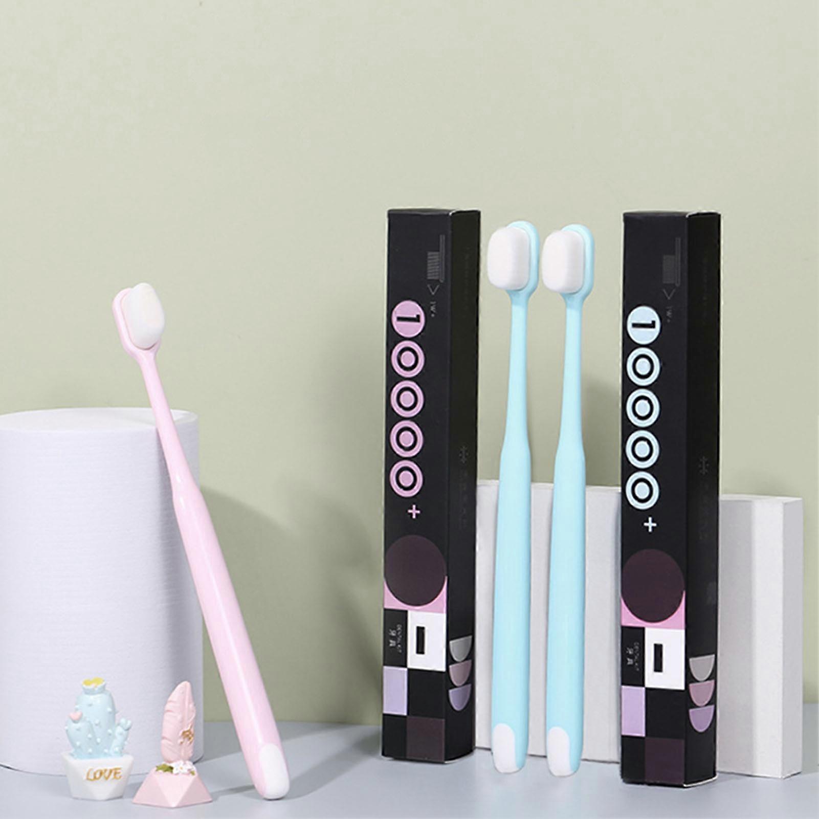 Density Soft Bristle Toothbrush All-round Cleaning Double-side Head