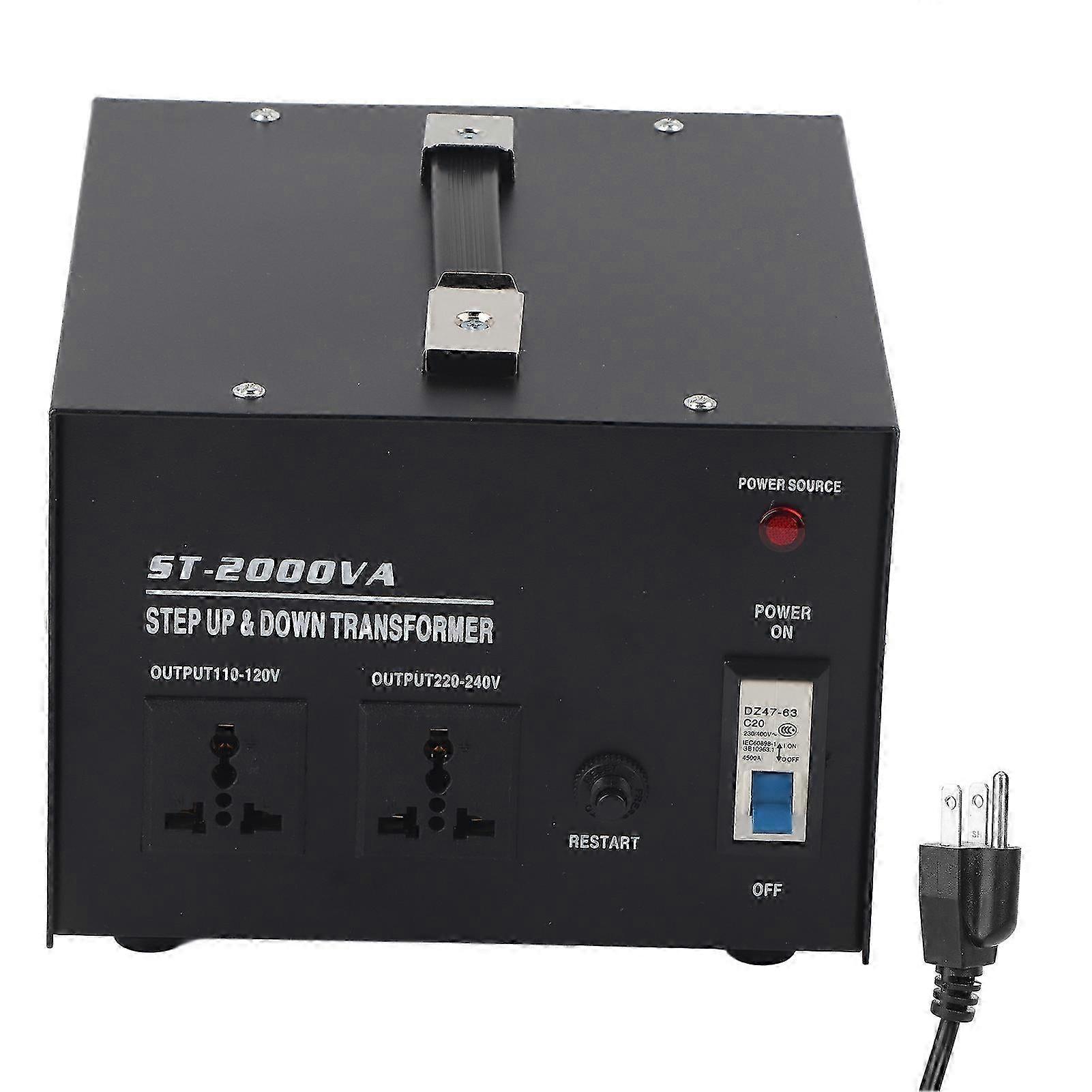2000W Ac Voltage Converter To Single Phase Power Transformer St2000va
