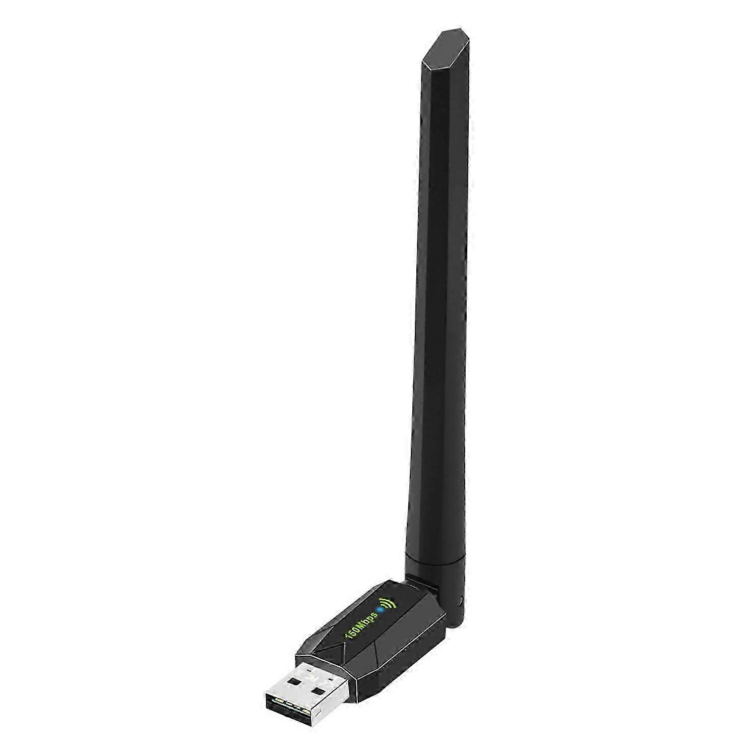 USB2.0 Wi-Fi-Adapter 2,4 GHz Wireless-Netzwerkkarte Externer Wi-Fi-Signalempfänger 150 Mbit/s hoch