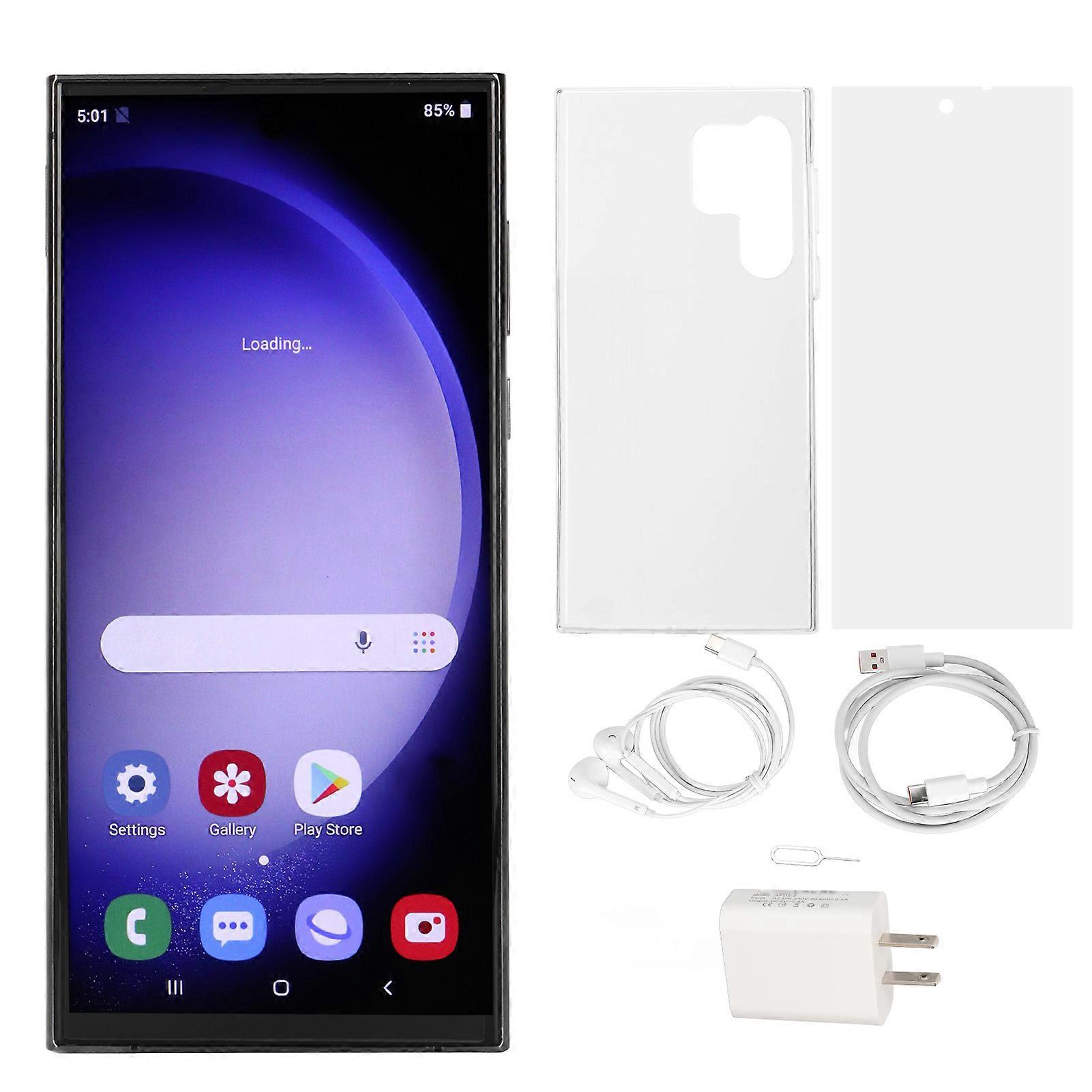6.8 In Unlocked Smartphones with Built in Pen 6800mAh 16MP 32MP for Android 12.0 8GB 256GB TYPE C Face Unlock 4G Mobile Phone