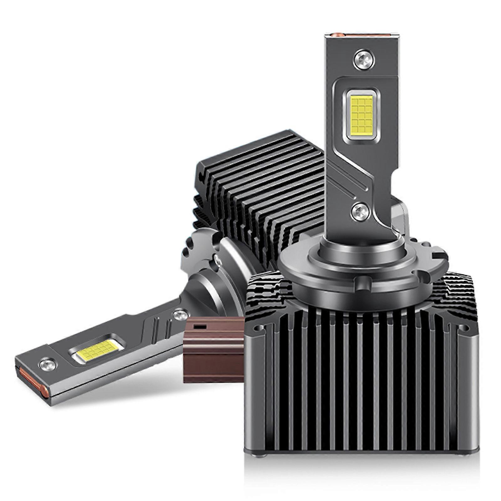 1 Pair Replacement Headlamp Bulbs D1S/D3S LED Headlight Bulb 6000K 40000LM 110W Xenon HID Conversion Kit IP68 Waterproof