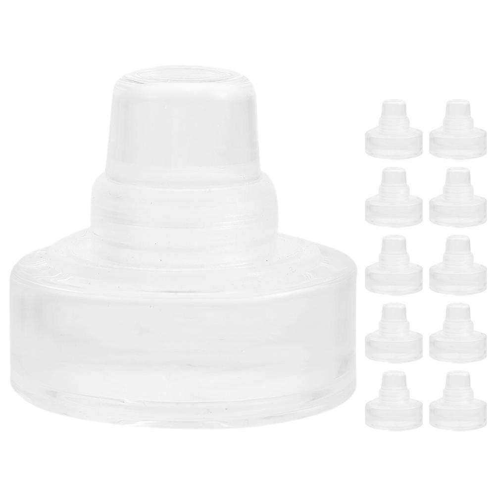 Versatile Bottle Stoppers, Airtight Glass Caps for Drinks and Venues
