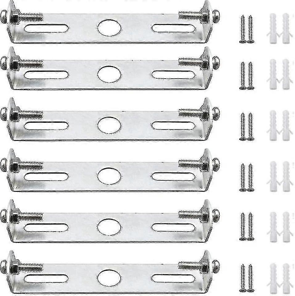 high-quality 6 Pack 95mm Ceiling Light Fixture Bracket Ceiling Light Panel Bracket Ceiling Light Panel Walkbee hwy