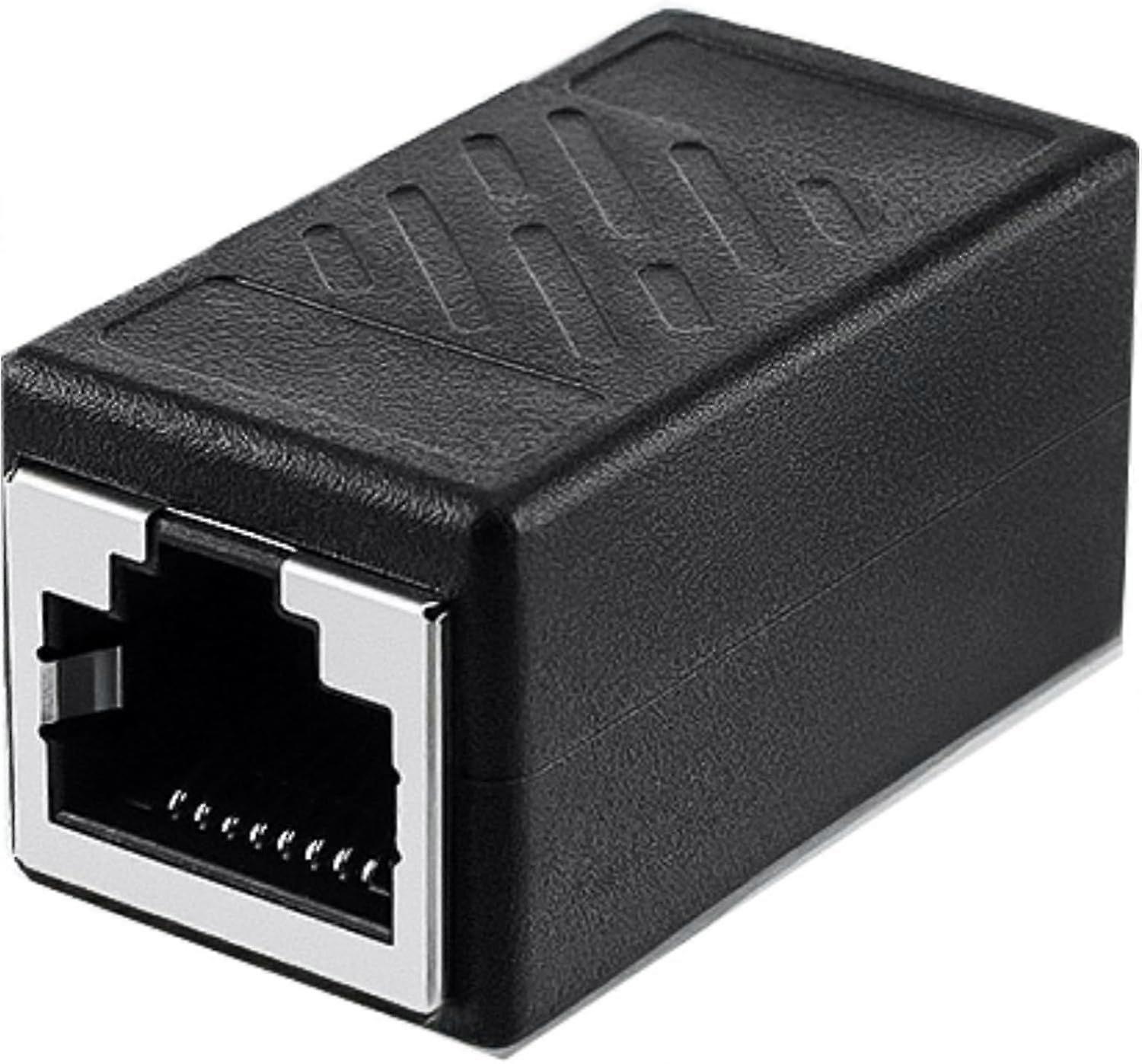 2025 Latest Model  RJ45 Ethernet Coupler, Ethernet Extender Connector Female to