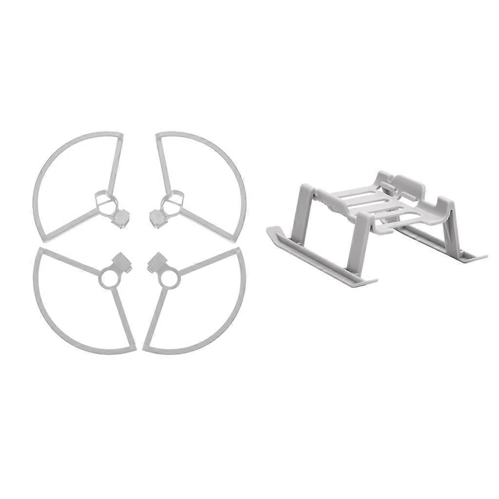 1Set Propeller Blade Protector Ring Support Stand Landing Gear for Mavic Mini Gray