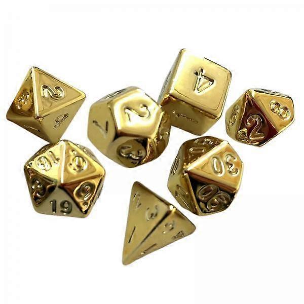 3x7 Pieces Acrylic Dices D4-d20 Polyhedral Dices Set for Board Game Card Games
