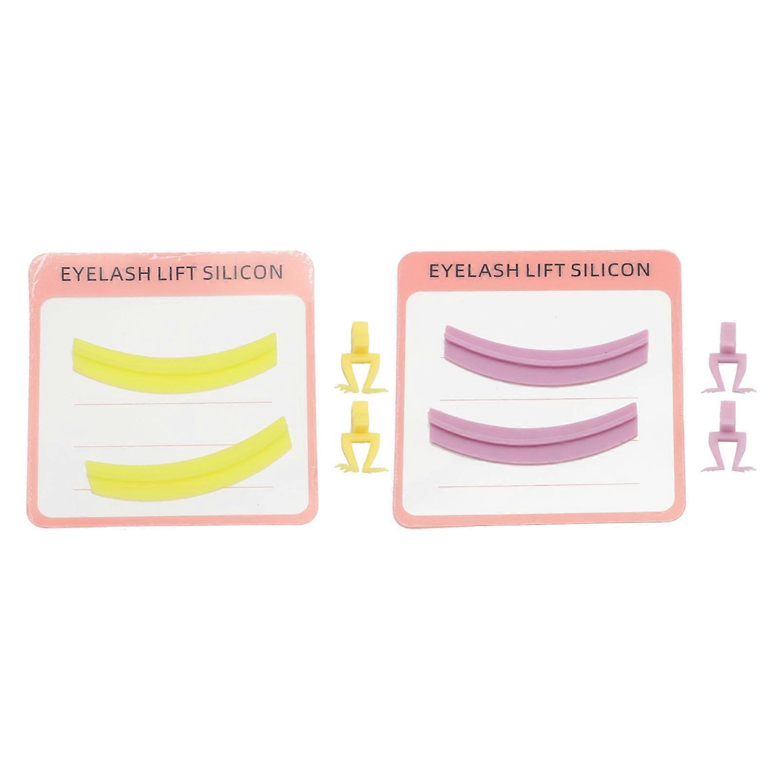 Eyelash Extension Separator Reusable Washable Silicone Lash Lift Tool Lash Extensions Supplies for Salon 2 Pair