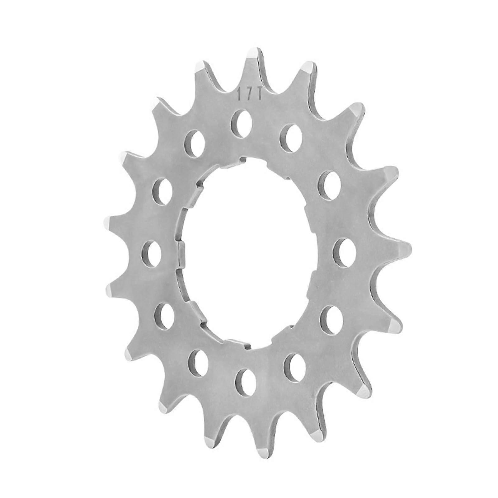 Freewheel Replacement For A Speed Flywheel High-Strength Steel Chainring For Fixed-Gear Bikes 17T