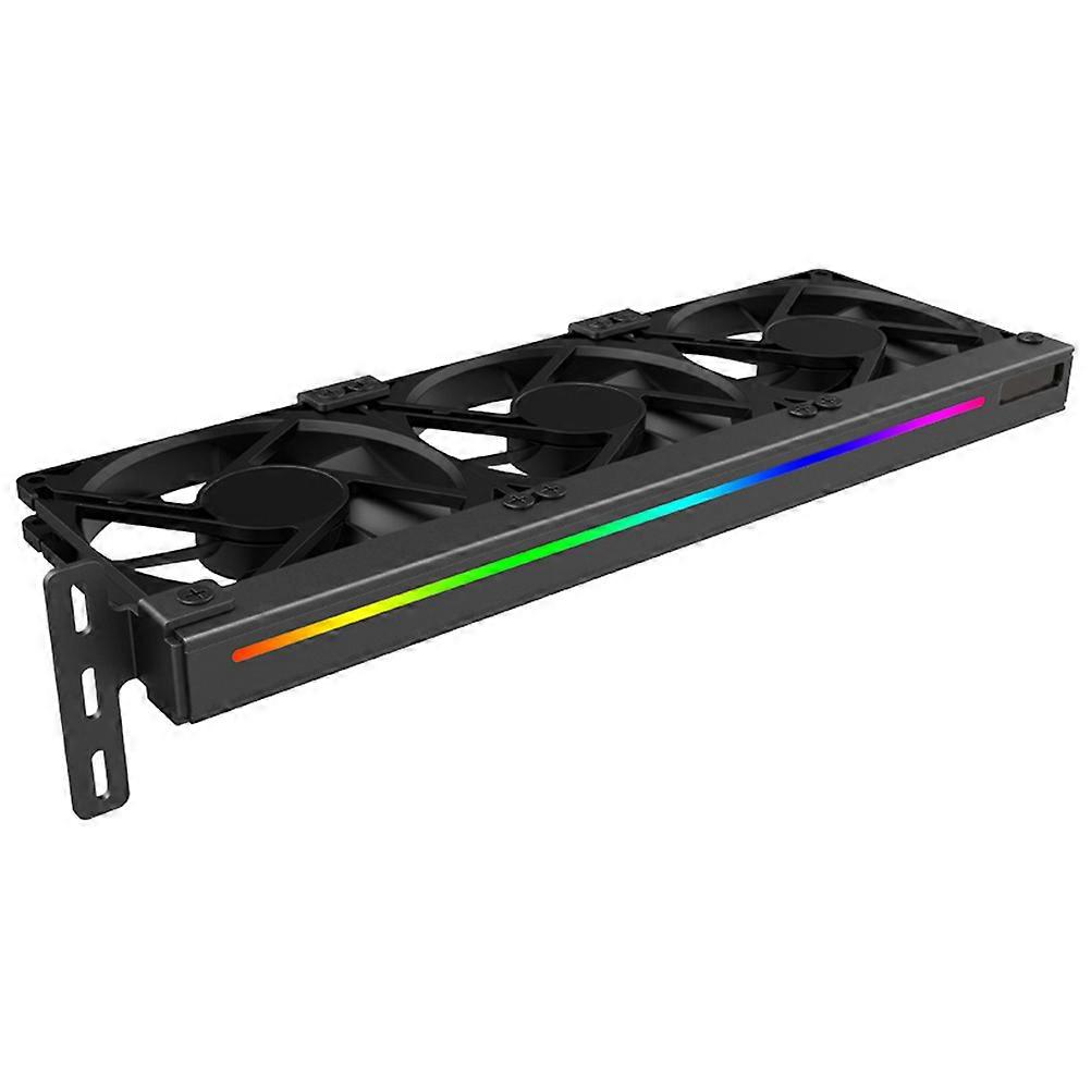 Stable Performance GPU Fan, ARGB Integrated with Triple Cooling Tech