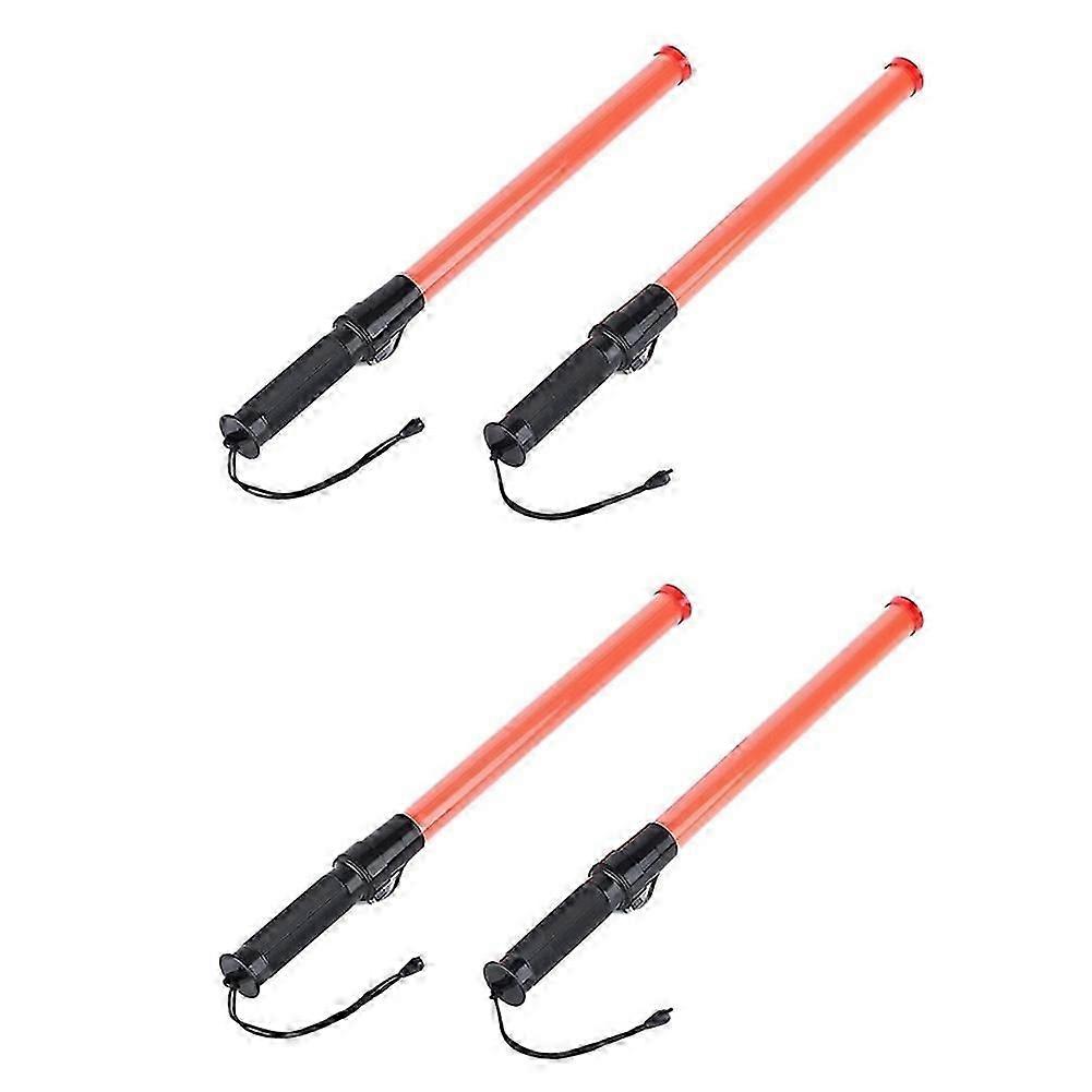 LED Traffic Control Stick,Safety Light Batons, 16 Inches, 4Pcs