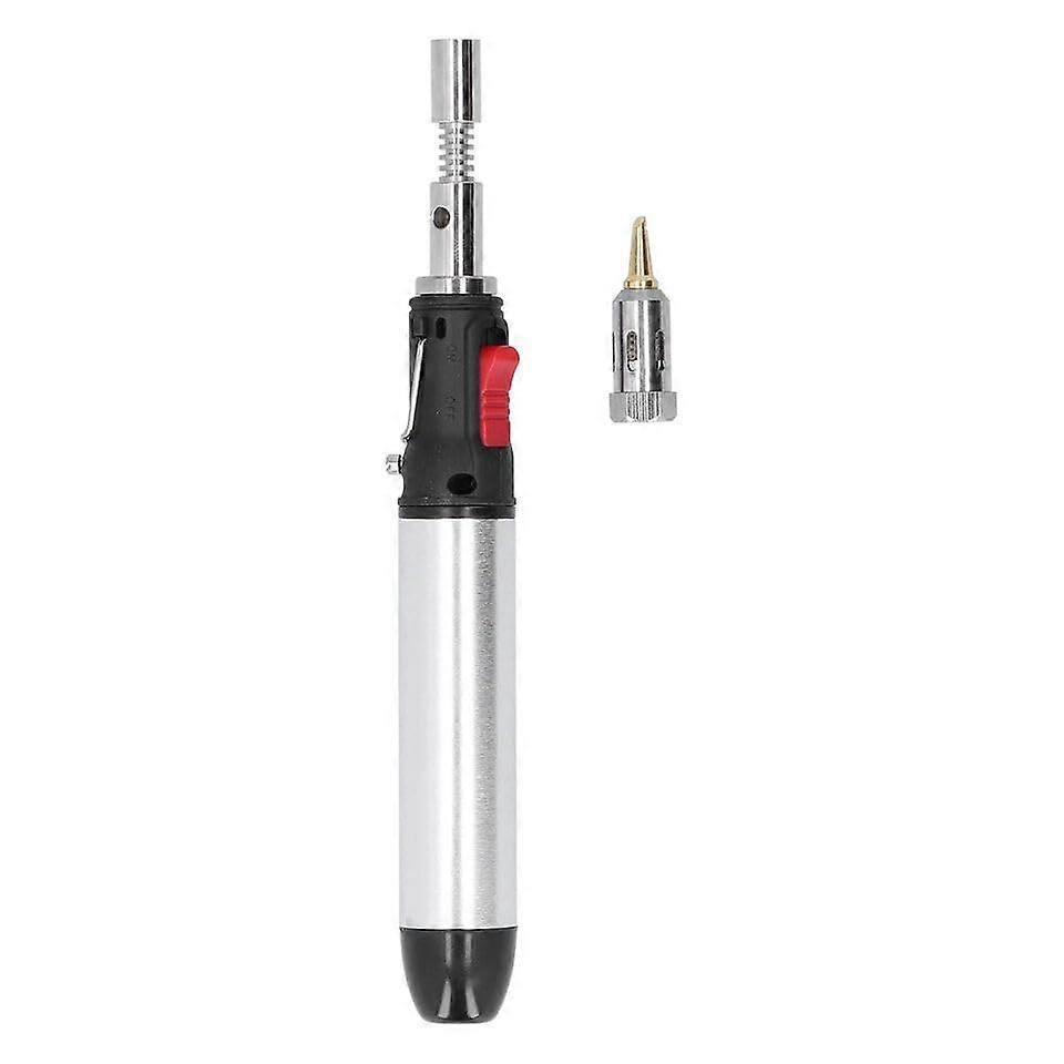 Gas Soldering Iron Cordless Butane Blow Torch Pen Refillable Welding Tool Portable Spare Part Gas Soldering Kit