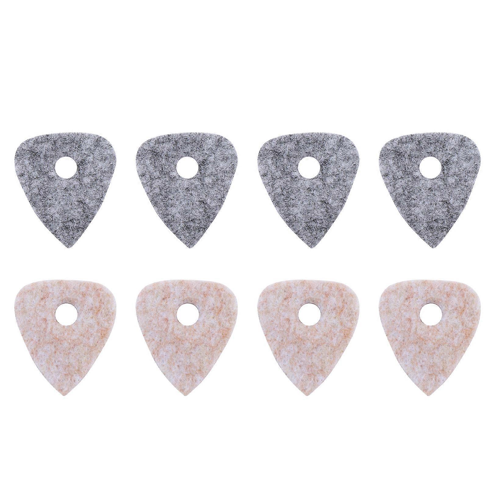 Wool Felt Thumb Picks for Ukulele, Providing a Secure Grip and