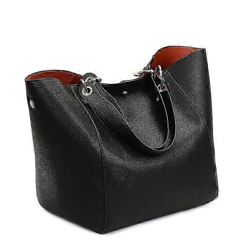 תיק יד לנשים, תיק ציצית בעל קיבולת גדולה, תיק יד מודרני עמיד למים בקיבולת גדולה עם כיס פנימי לעבודה פנאי בבית הספר -4