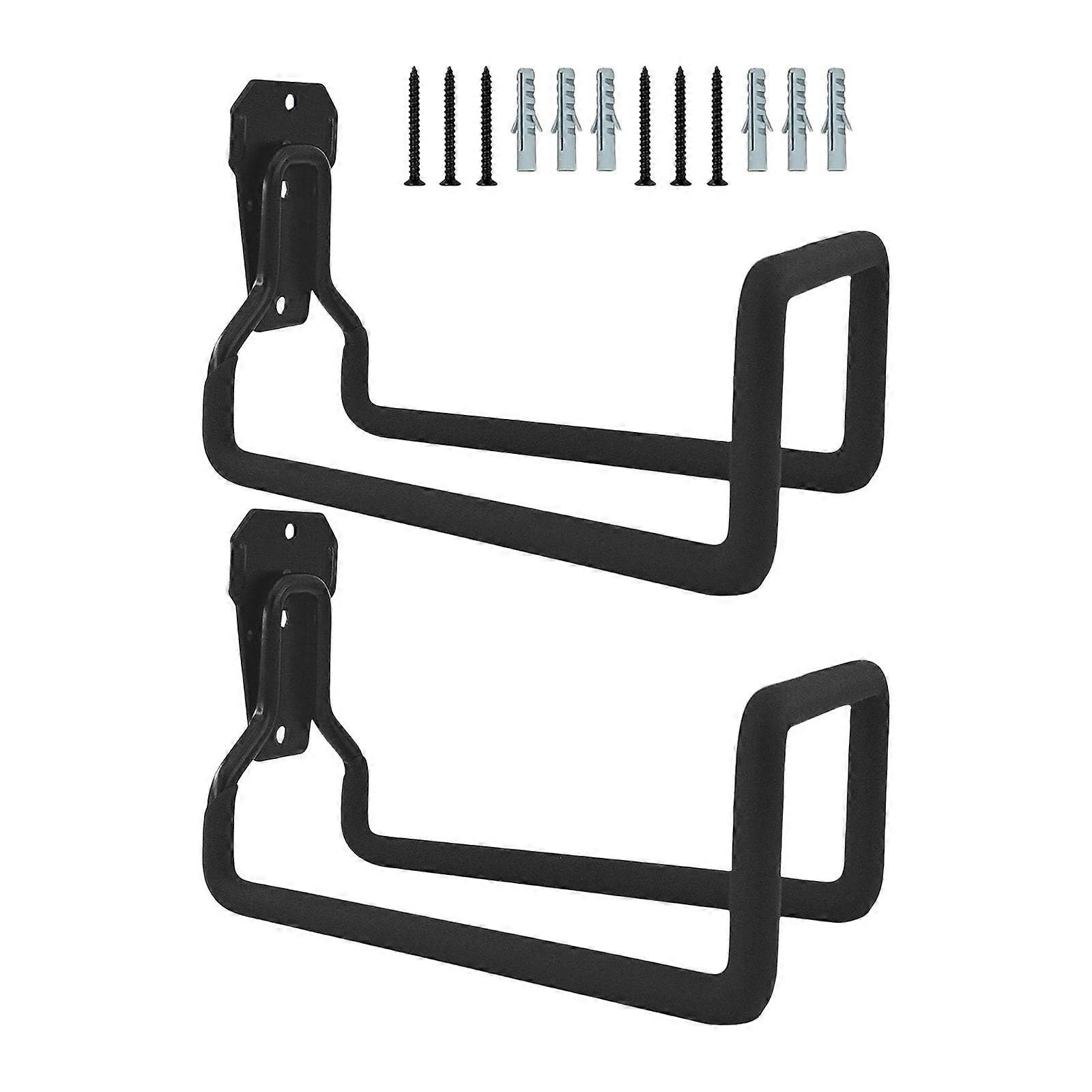 2 Pack Multipurpose Garage Storage Hooks Practical pipe hanger Efficient organization bracket for garden tools