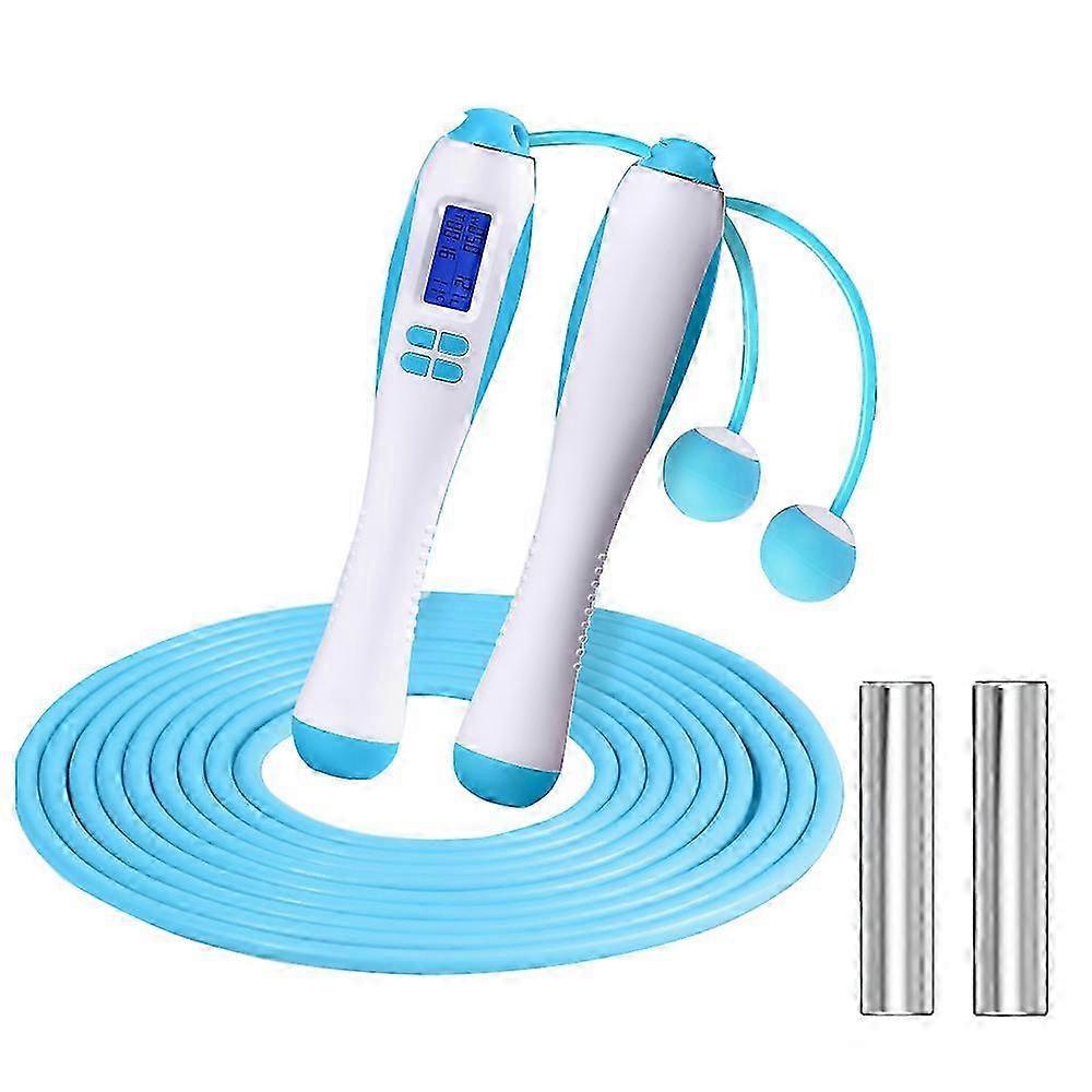 Comfortable Non-slip Fitness Jump Rope with Calorie Counter for All Ages