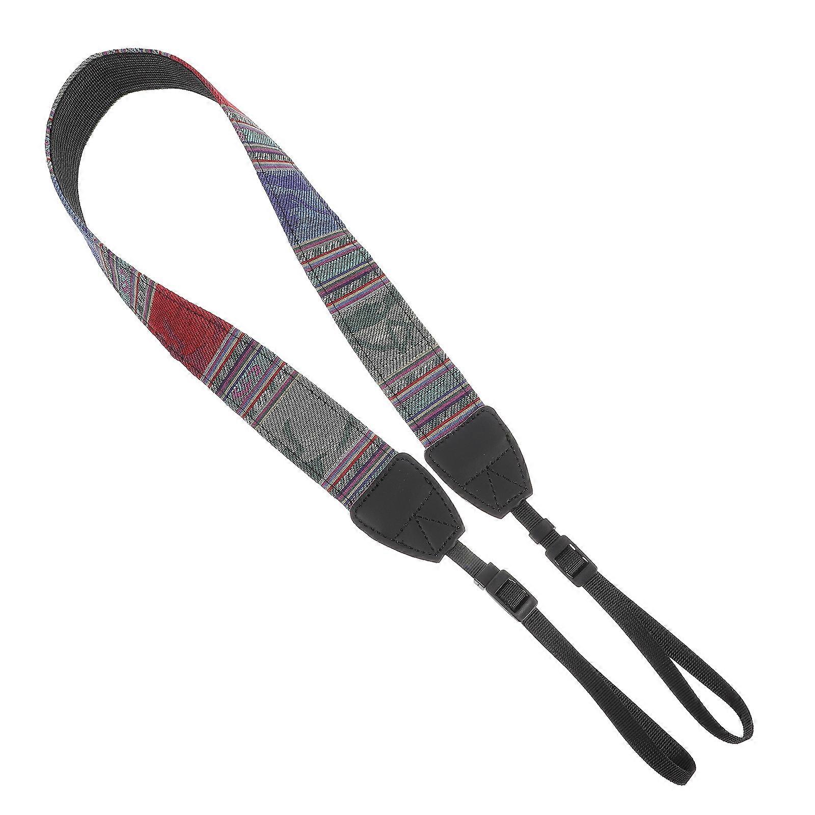 Detachable Camera Strap For Photographers Stylish Fashion Patterns Adjustable Length 74.5x4cm 1Pcs