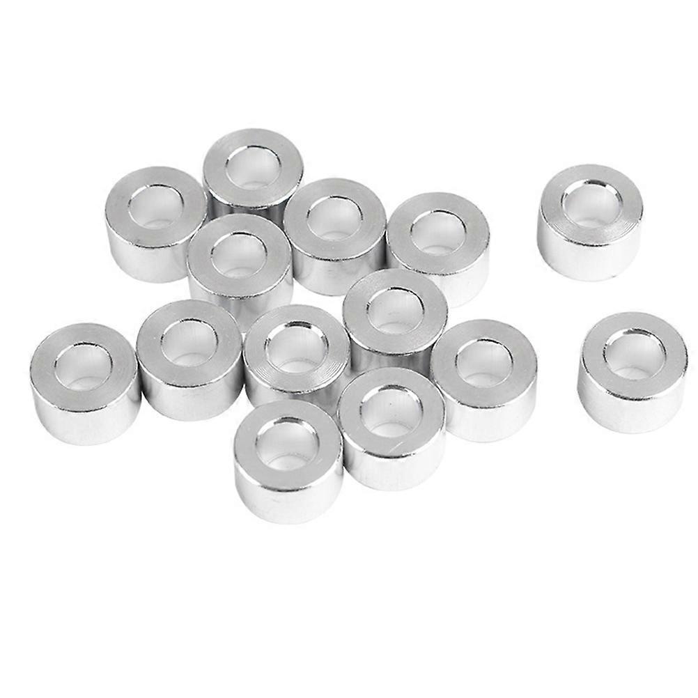 Aluminum Barrier Columns Flat Gasket Bushings 3D Printer Accessories Non-Magnetic 2x2x1cm 10Pcs