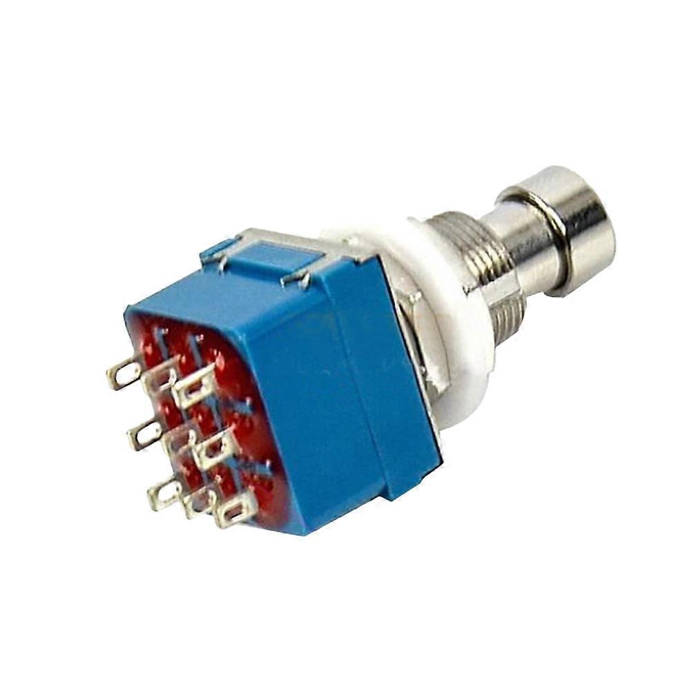 nožný pedál pre gitaru elektrická gitara pedál box True Bypass pre hudobnú produkciu modrá 1 sada